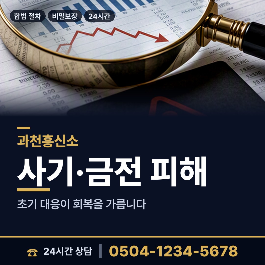 과천 중앙동 피해자모임 상담 안내