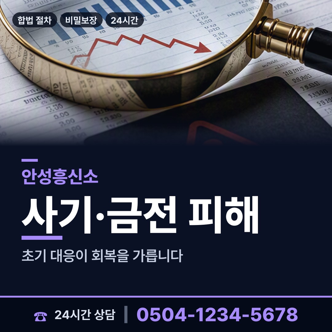 안성 서운면 탐정사무소 상담 안내