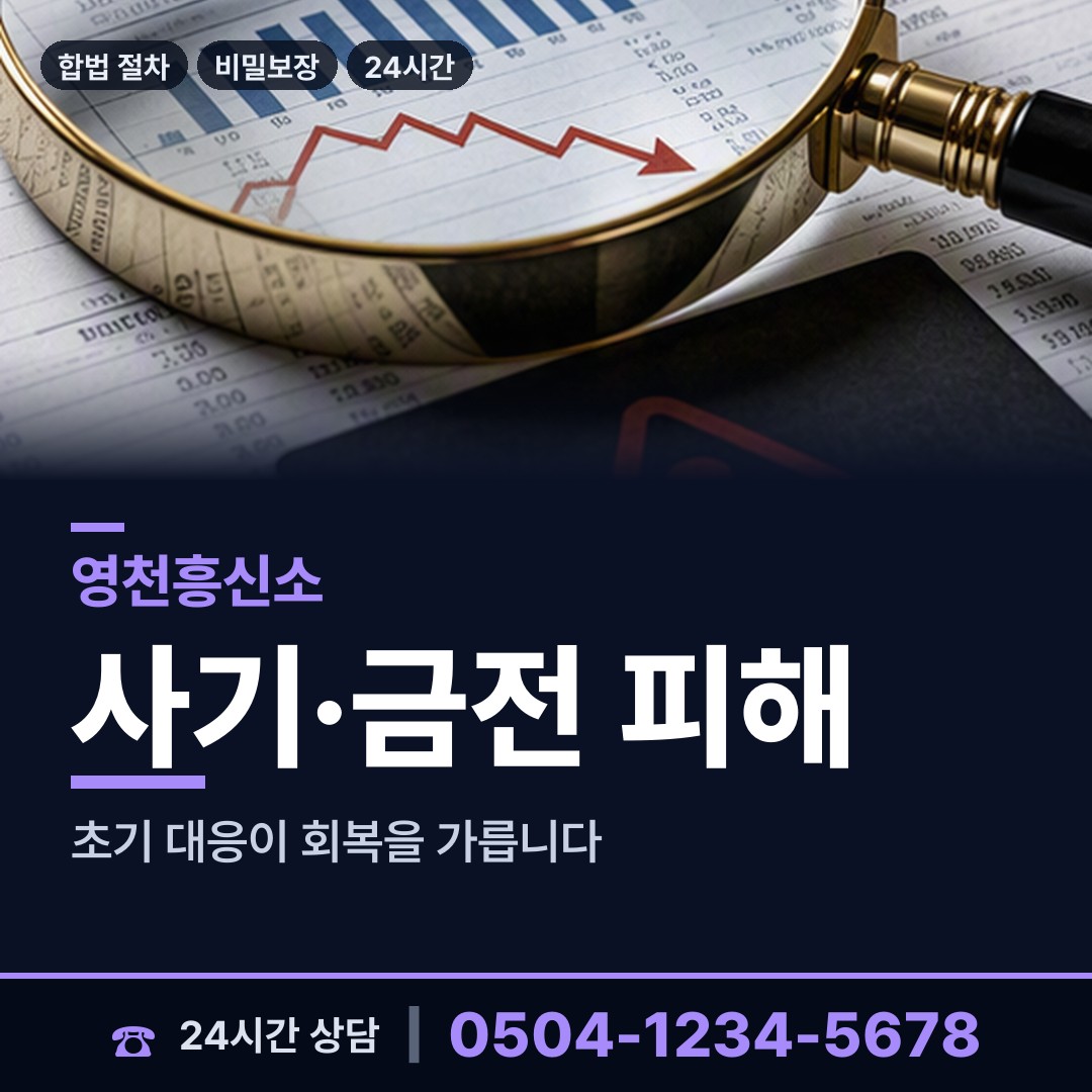 영천 임고면 이혼준비조사 상담 안내