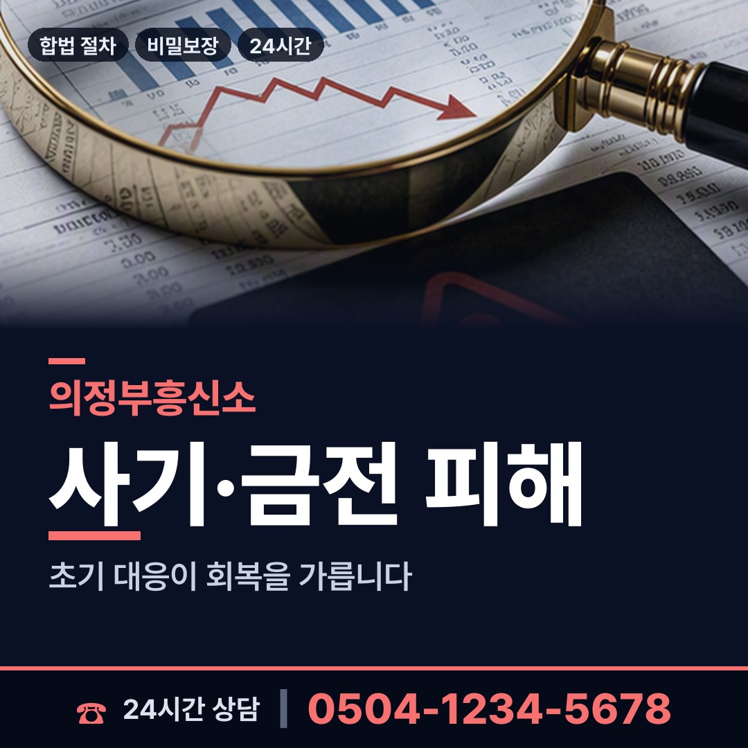 의정부 의정부1동 재산은닉조사 상담 안내
